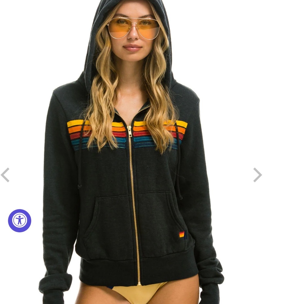 Aviator nation zip up